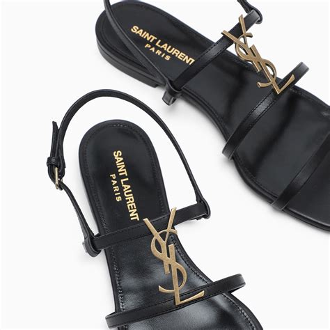 ysl cassandra sandals review|saint laurent bleach flat sandals.